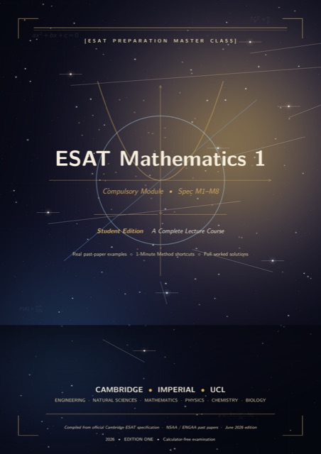 ESAT Mathematics 1 course module