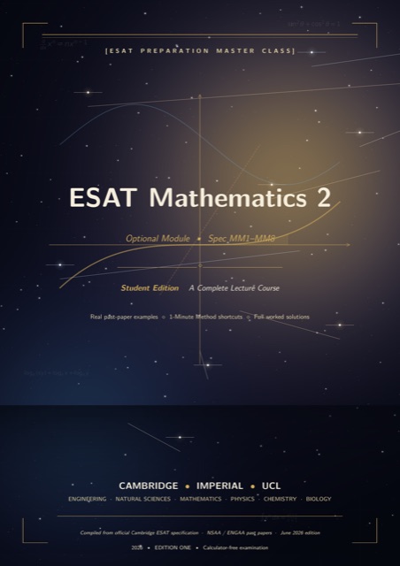 ESAT Mathematics 2 course module